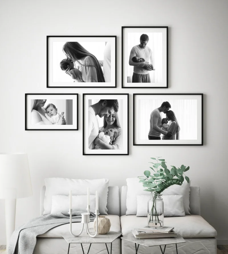 Detail štruktúry plátna