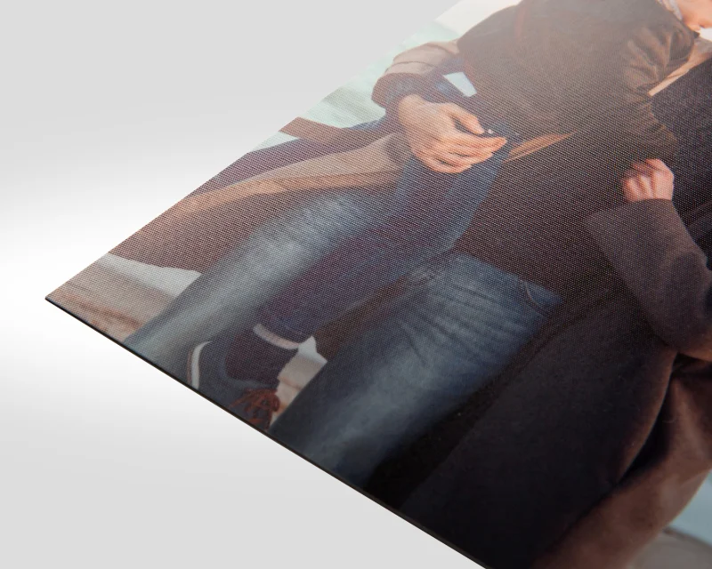 Náhľad tlačenej fotografie s veľkým bielym rámikom