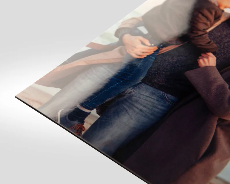 Náhľad tlačenej fotografie s veľkým bielym rámikom