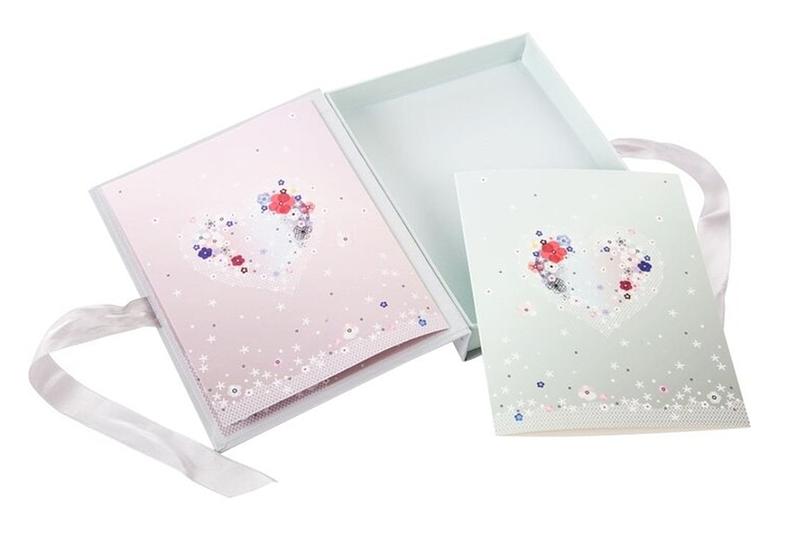 Krabička na fotky "Hearts of Flowers"