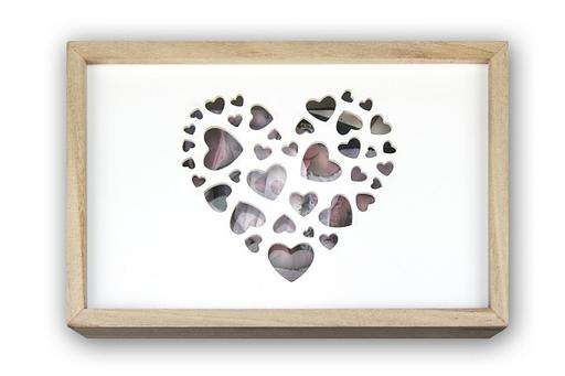 Drevený fotobox LOVE