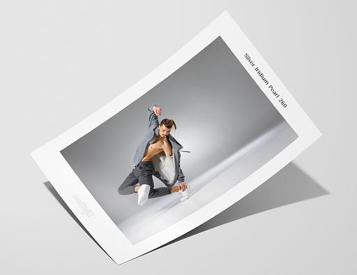 Vzorka - Silver Iridium Pearl 260 – MediaJet