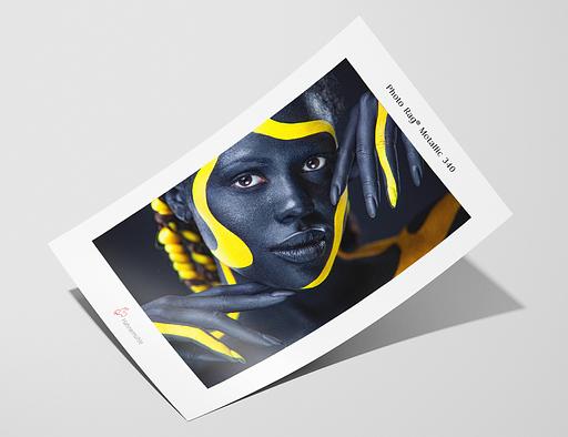 Vzorka - PhotoRag Metallic 340 – Hahnemuhle