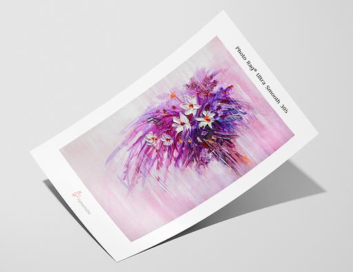 Vzorka - PhotoRag Ultra Smooth 305 - Hahnemuhle