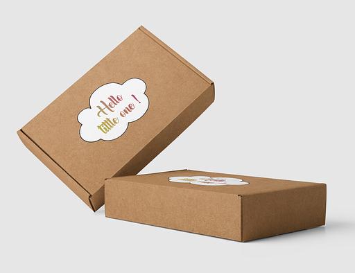 BJK Fotobox kraftový - baby 020