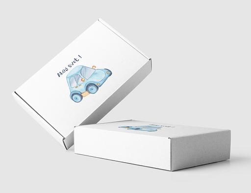 BJK Fotobox kraftový - baby 007