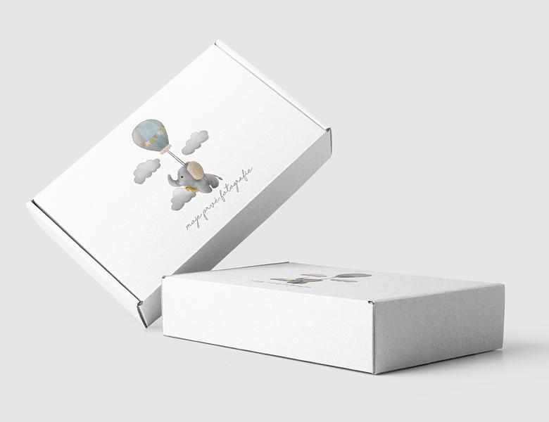 BJK Fotobox kraftový - baby 008