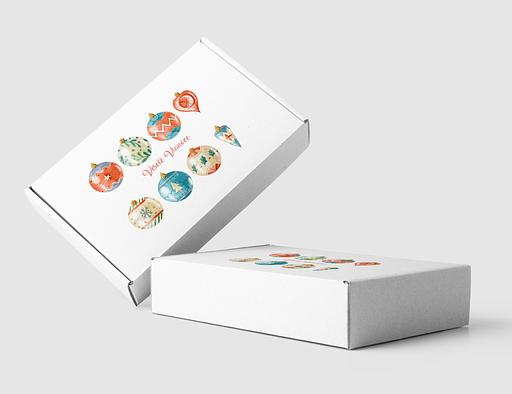 BJK Fotobox kraftový - Vianoce 001