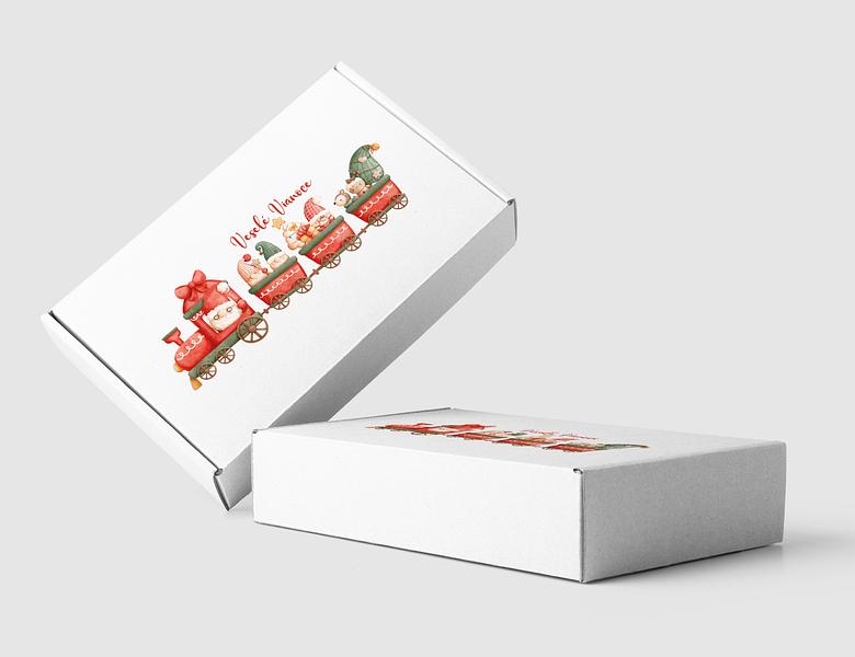 BJK Fotobox kraftový - Vianoce 002