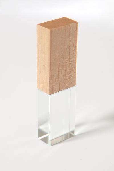 USB kľúč KRYSTAL drevo